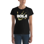 Hola Shirt, Black w/ Camo Hand